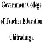 Government College of Teacher Education, Chitradurga