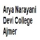 Arya Narayani Devi College, Ajmer