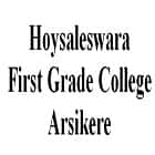 Hoysaleswara First Grade College, Arsikere