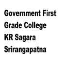 Government First Grade College, KR Sagara, Srirangapatna