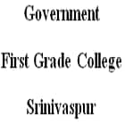 Government First Grade College, Srinivaspur
