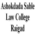 Ashokdada Sable Law College, Raigad