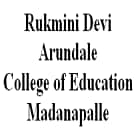 Rukmini Devi Arundale College of Education, Madanapalle