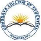 Ushodaya College of Education, Wanaparthy