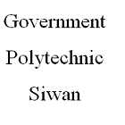 Government Polytechnic, Siwan