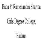 Baba Pt Ramchandra Sharma Girls Degree College, Badaun
