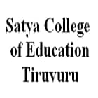 Satya College of Education, Tiruvuru