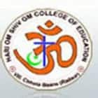 Hari Om Shiv Om College of Education, Radaur