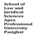 School of Law and Juridical Sciences, Apex Professional University, Pasighat