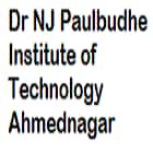 Dr NJ Paulbudhe Institute of Technology, Ahmednagar