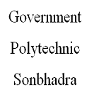 Government Polytechnic, Sonbhadra