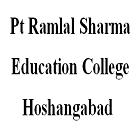 Pt Ramlal Sharma Education College, Hoshangabad