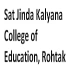Sat Jinda Kalyana College of Education, Rohtak
