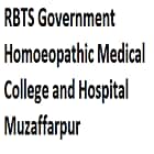 RBTS Government Homoeopathic Medical College and Hospital, Muzaffarpur