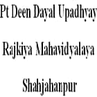 Pt Deen Dayal Upadhyay Rajkiya Mahavidyalaya, Shahjahanpur