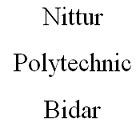 Nittur Polytechnic, Bidar