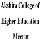 Akshita College of Higher Education, Meerut