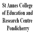 St Anne's College of Education and Research Centre, Pondicherry