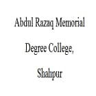 Abdul Razaq Memorial Degree College, Shahpur