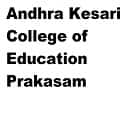 Andhra Kesari College of Education, Prakasam