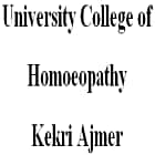 University College of Homoeopathy, Kekri, Ajmer