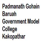 Padmanath Gohain Baruah Government Model College, Kakopathar