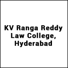 KV Ranga Reddy Law College, Hyderabad