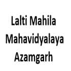 Lalti Mahila Mahavidyalaya, Azamgarh