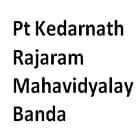 Pt Kedarnath Rajaram Mahavidyalay, Banda