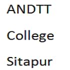 Acharya Narendra Dev Teacher's Training College, Sitapur