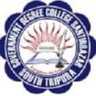 Government Degree College, Santirbazar