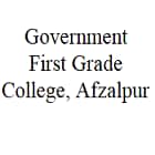 Government First Grade College, Afzalpur