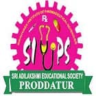 Srinivasa Institute of Pharmaceutical Sciences, Proddatur