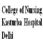 College of Nursing, Kasturba Hospital, Delhi