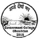 Government College, Chohtan